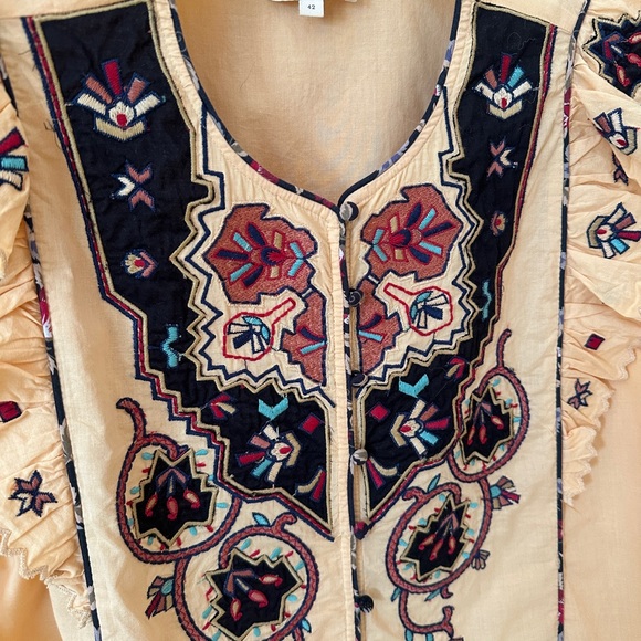 Sezane Vero Blouse Solidarity Creation - Picture 4 of 8